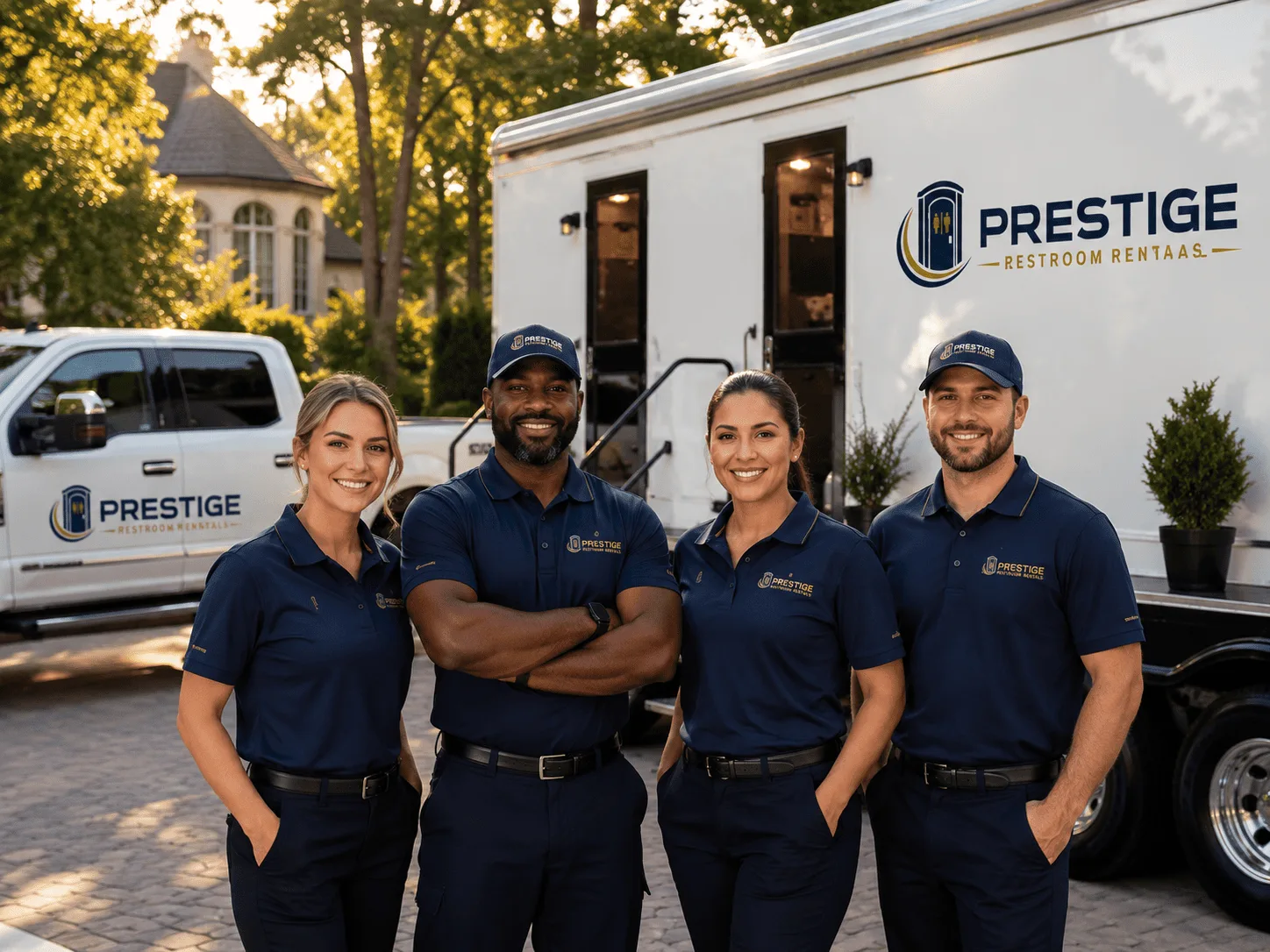Trusted Luxury Portable Restrooms company in Evadale, TX